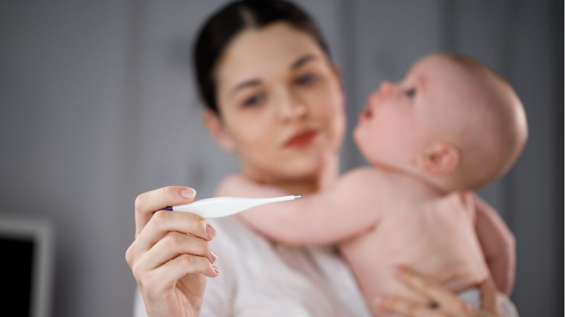 Treating a fever in babies and children at home