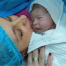 Mother and baby